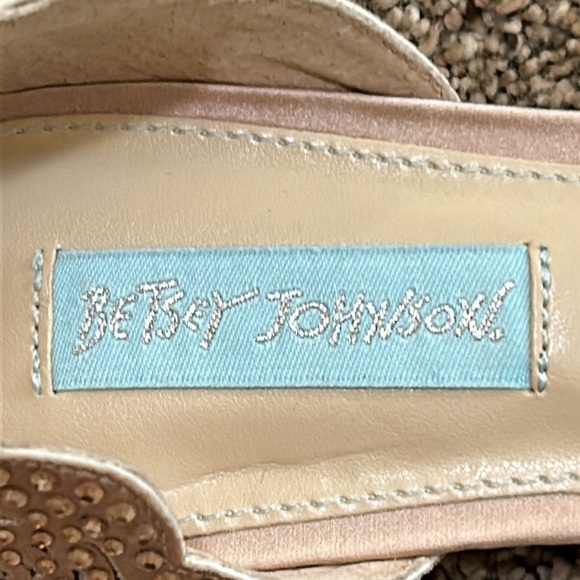 Betsey Jonhson Lucy, Jeweled, Cutout Women's Flats, size 8.5 - Picture 8 of 16